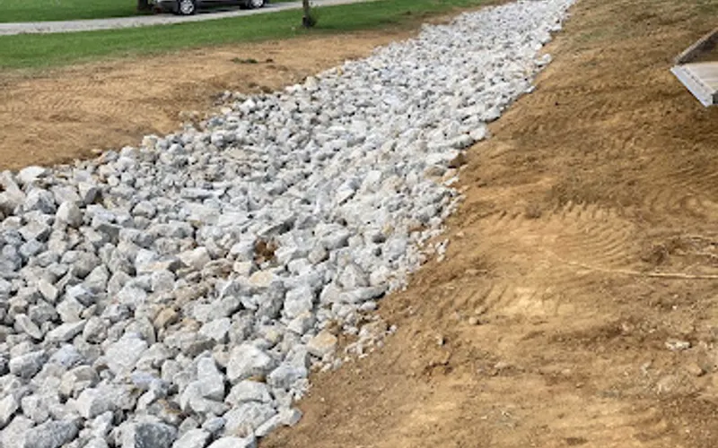 Howard farms hauling escavating — Excavating contractor