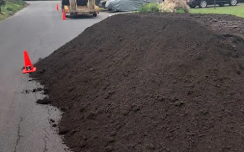J. Brezinski Inc. Landscape Material Delivery and Grading Service — Mulch supplier