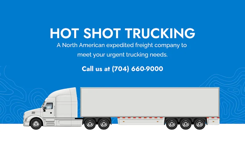 Hot Shot Trucking | Hot Shot Trucking Charlotte, North Carolina — Trucking company