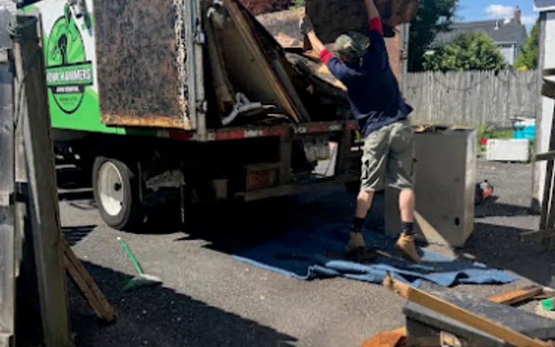 Junk Hammers Junk Removal — Demolition contractor