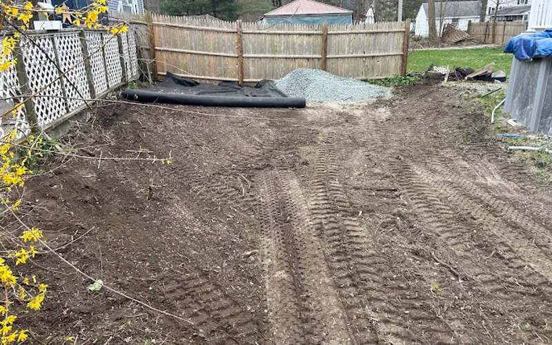 Fine Grading and Excavating — Excavating contractor
