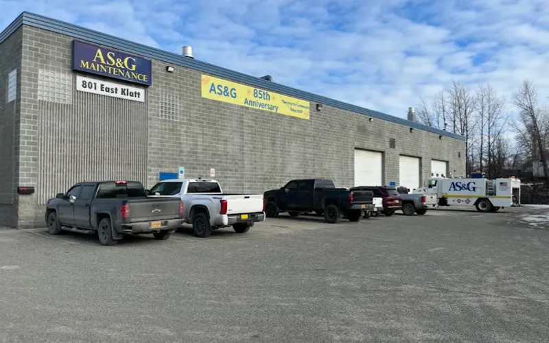 Anchorage Sand & Gravel - Maintenance Shop — Construction company
