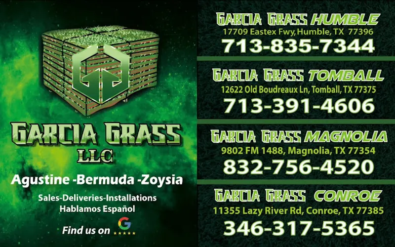 Garcia Grass Tomball — Sod supplier