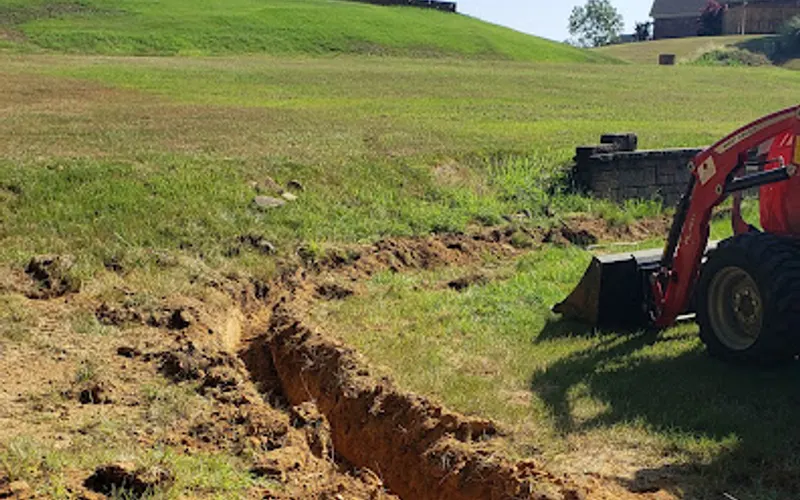 Blue Line Dirt Works — Drainage service