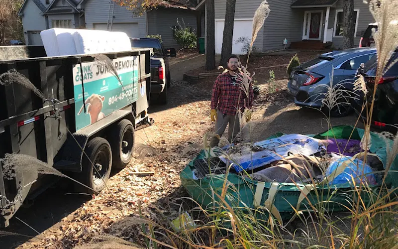 Junk Goats Junk Removal | Junk Hauling and Removal Services of Richmond — Garbage collection service