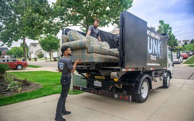 Two Men and a Junk Truck — Waste management service