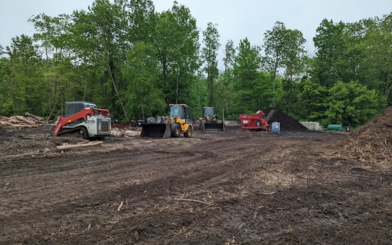 Axman enterprises tree removal premium shredded colored enhanced mulch cedar mulch natural mulch. Bulk logs for sale. — Tree service