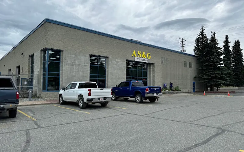 Anchorage Sand & Gravel Building Materials Store (Sales Counter) — Building materials store