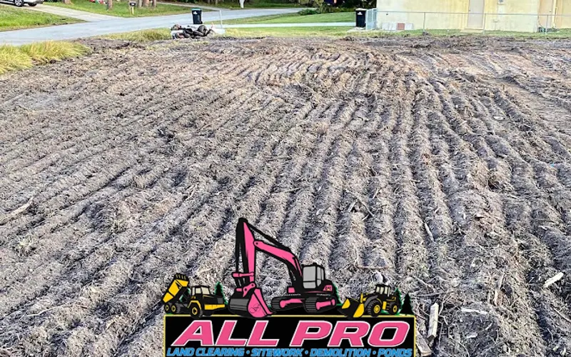 All Pro Land Clearing Inc. — Excavating contractor
