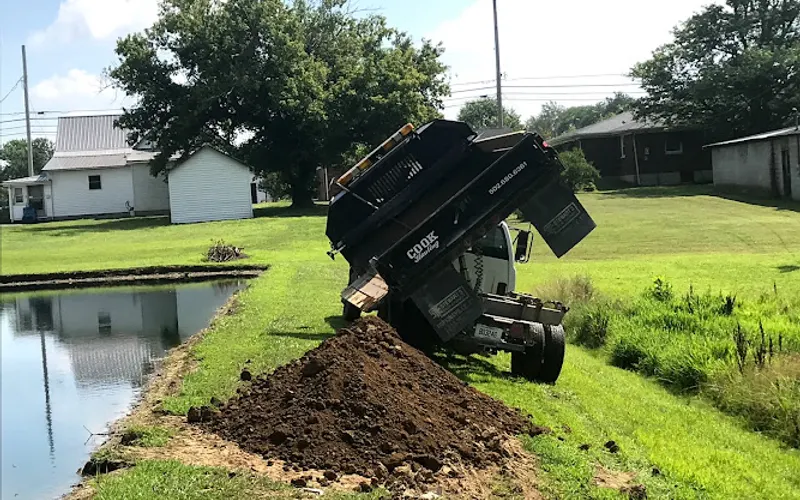 Cook Hauling And Excavating — Sand & gravel supplier