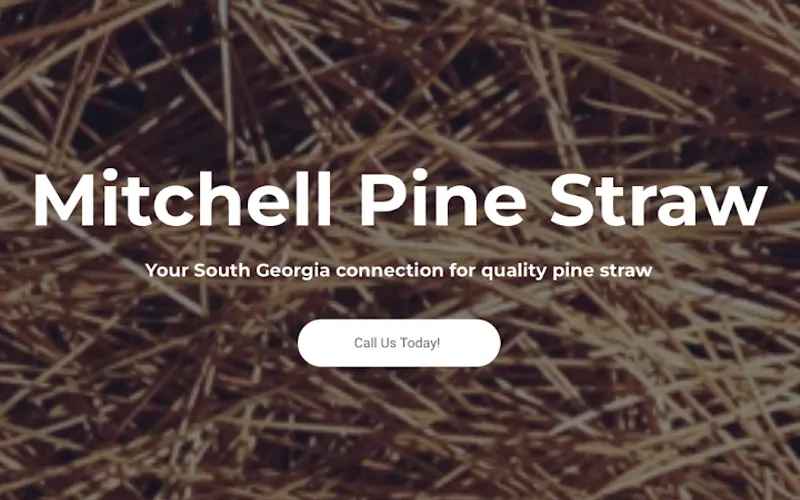 Mitchell Pine Straw — Landscaping supply store