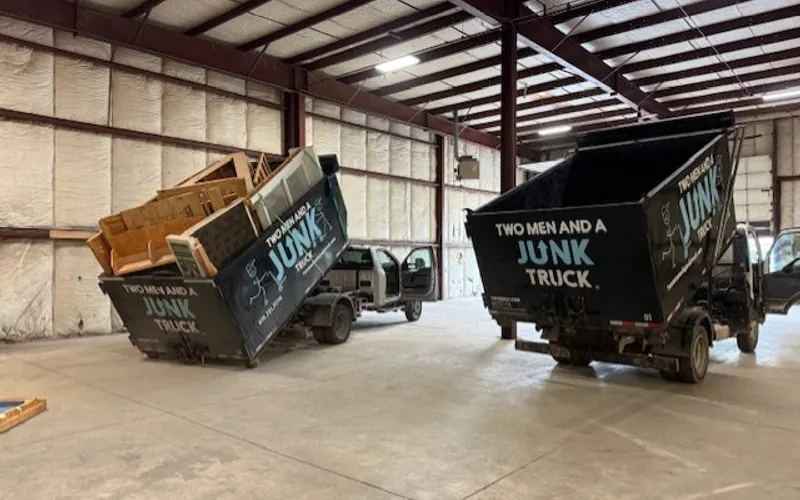 Two Men and a Junk Truck — Garbage collection service