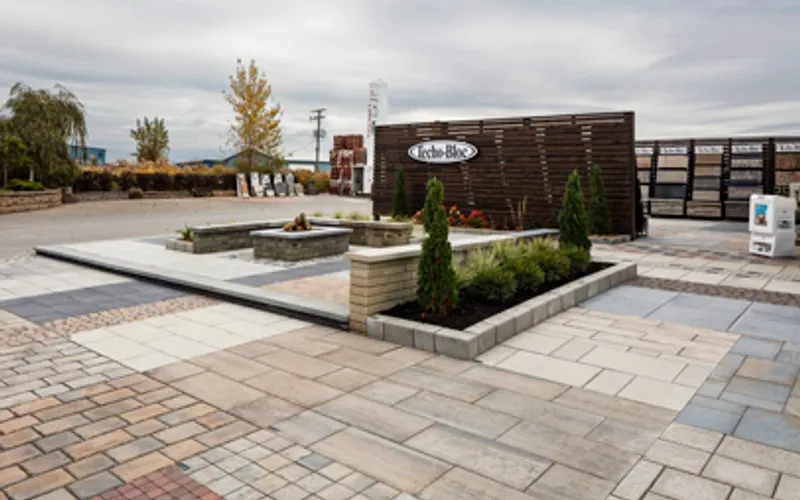 Techo-Bloc store at Paragon Supply Inc. — Landscaping supply store