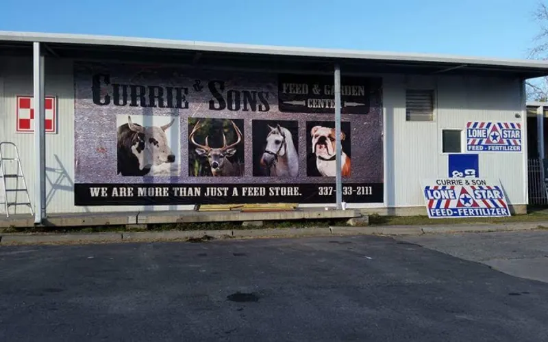 Currie & Son Feed & Garden Center — Animal feed store