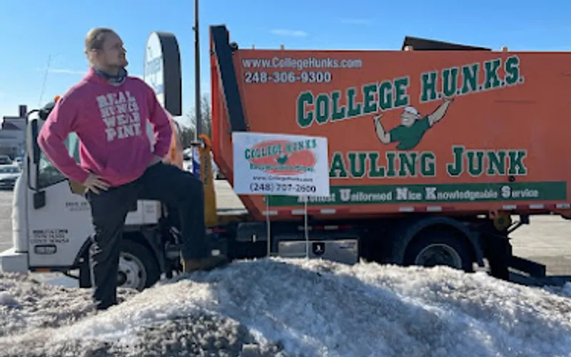College Hunks Hauling Junk and Moving Oakland County — Mover