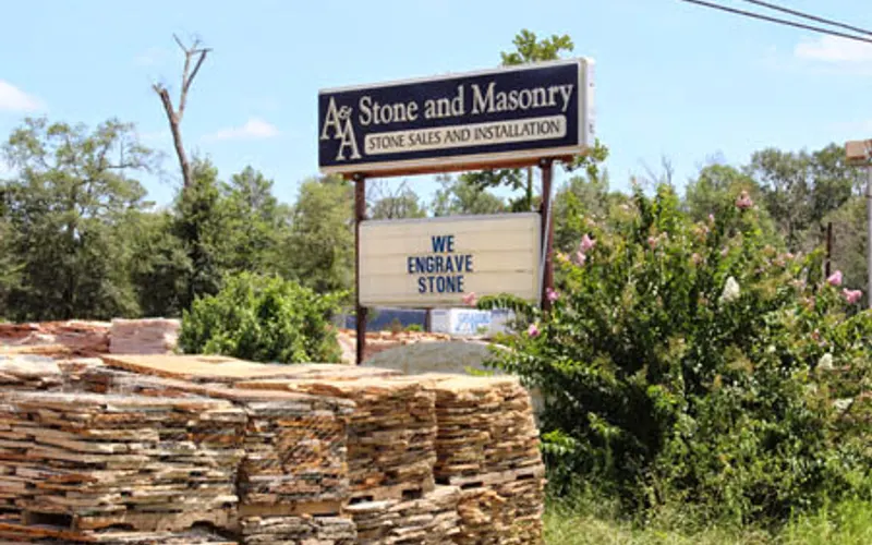 A&A Stone and Masonry — Stone supplier