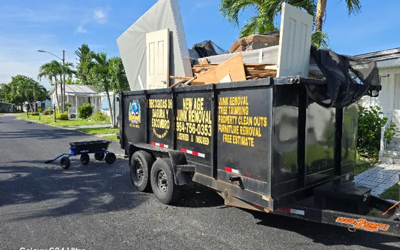 New Age Junk Removal & Hauling LLC — Waste management service