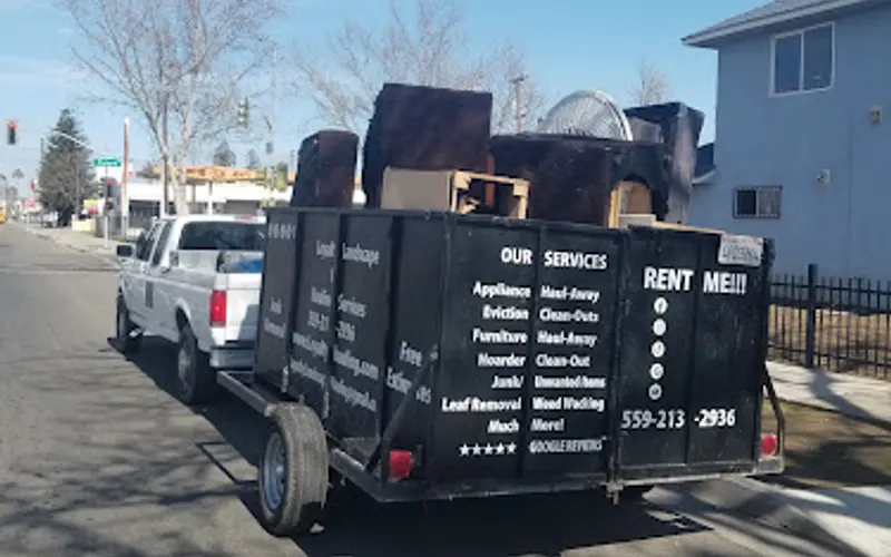 Loyalty Landscape and Hauling - Junk Removal Fresno — Waste management service