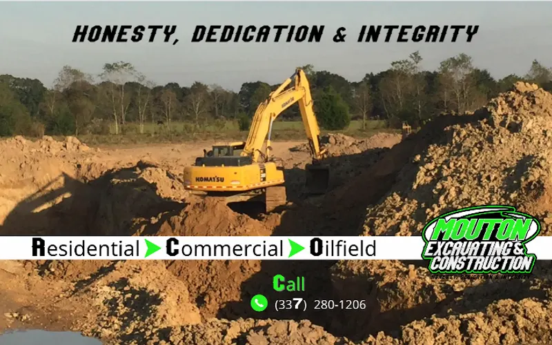Mouton Excavating Construction Trucking — Dirt supplier