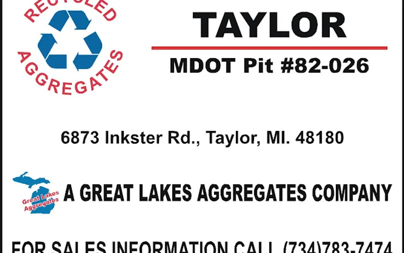 Great Lakes Aggregates, LLC - Recycled Aggregates Taylor Plant — Aggregate supplier