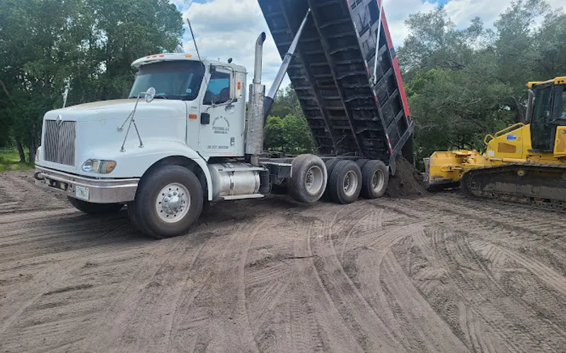 Dump truck services Reyes and Hance trucking llc — Trucking company