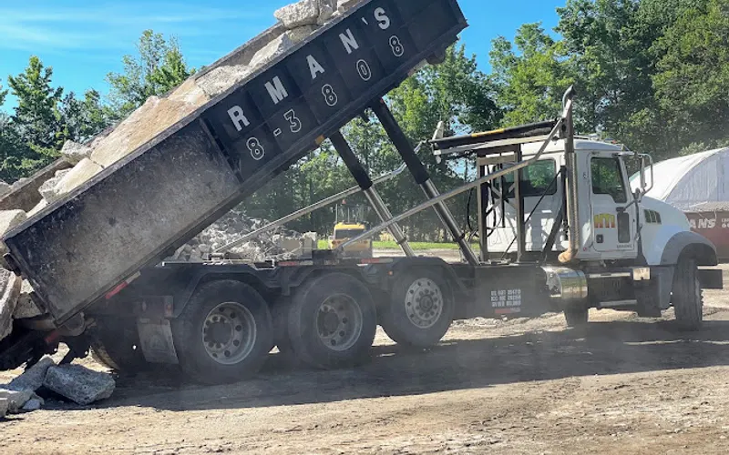 Herman's Trucking, Recycling, & Landscape Supply — Sand & gravel supplier