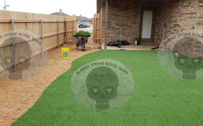Buried Stone Rock Yard — Turf supplier