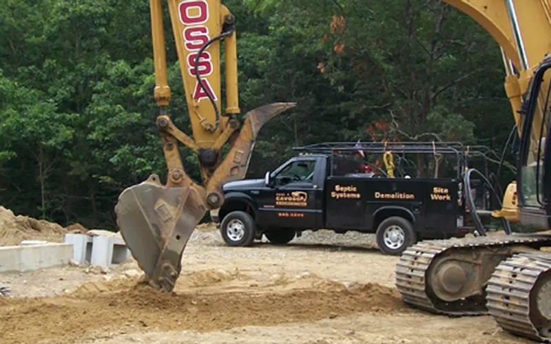 Carl F. Cavossa Jr., Excavating Inc — Excavating contractor